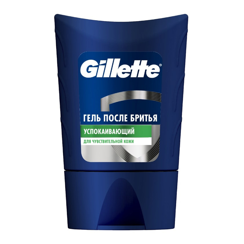 фото Gillette гель после бритья sensitive skin (для чувствительной кожи)