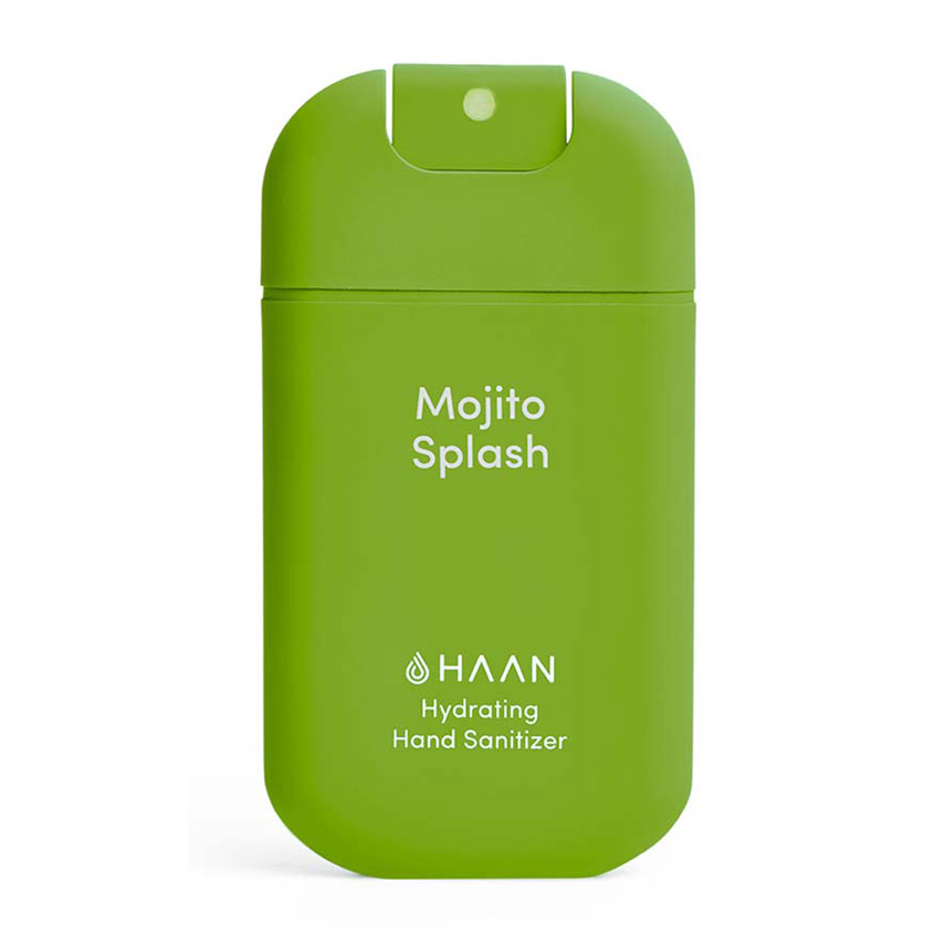 фото Haan очищающий и увлажняющий спрей для рук "игривый мохито" hand sanitizer mojito splash