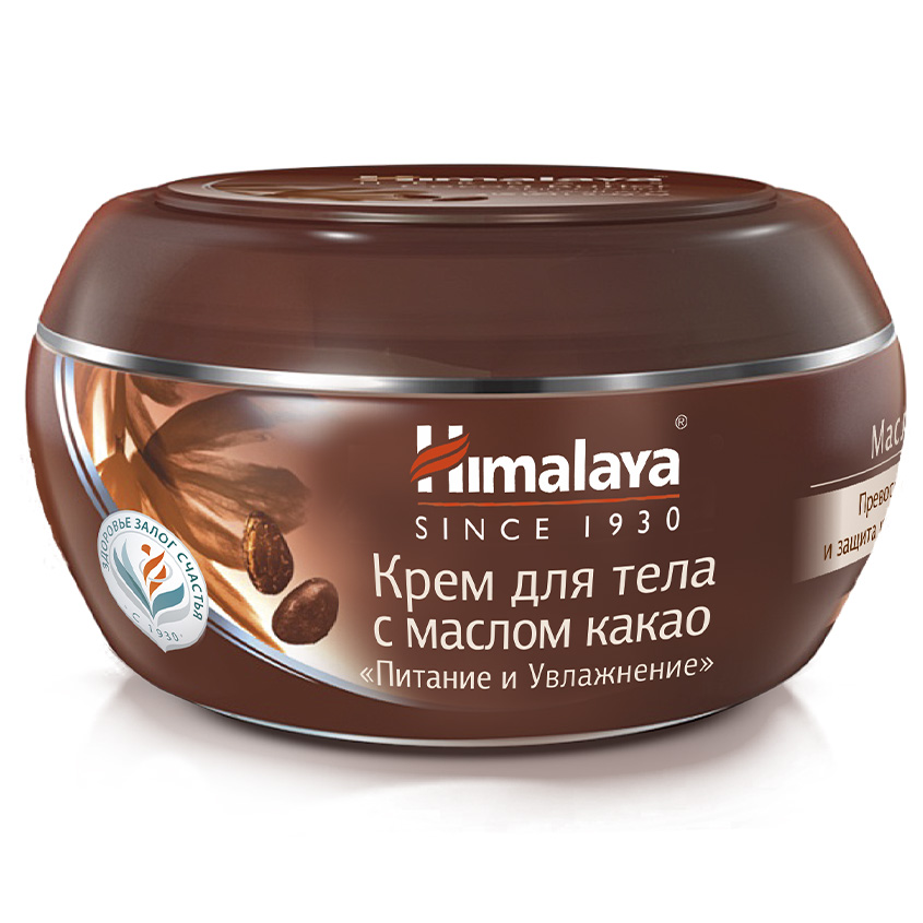 фото Крем для тела с маслом какао питание и увлажнение cocoa butter cream himalaya since 1930