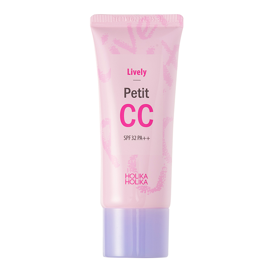 фото Сс-крем для лица lively petit cc holika holika