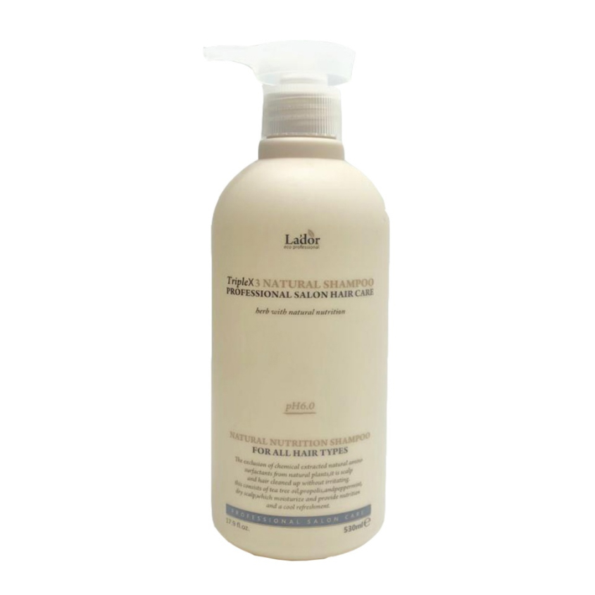 фото Шампунь с эфирными маслами triplex natural shampoo lador