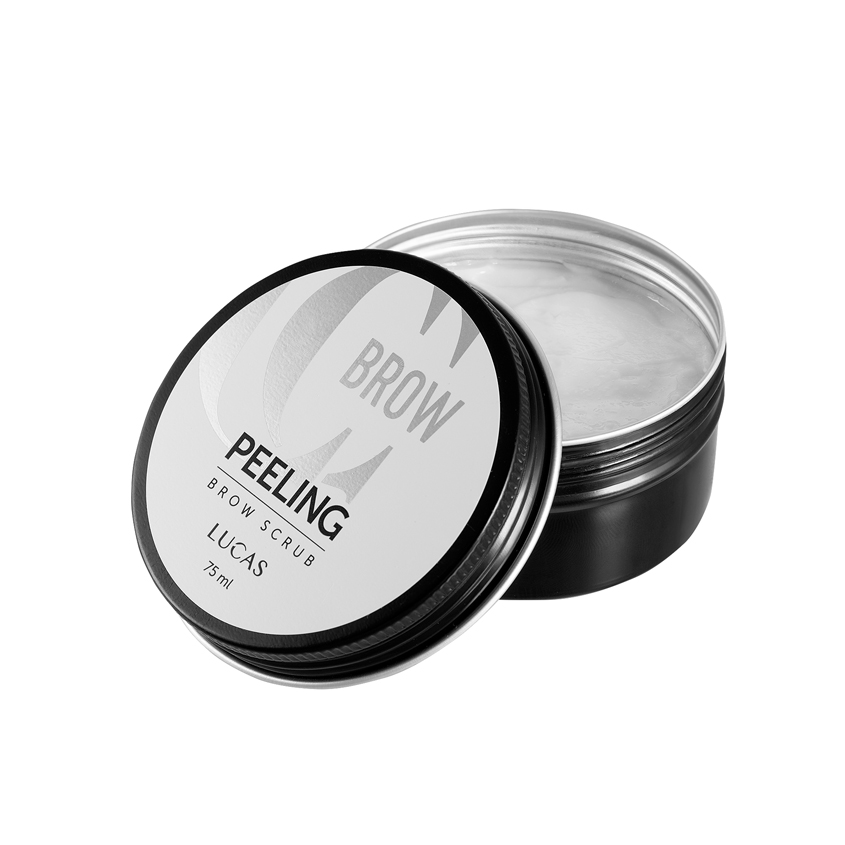 фото Lucas скраб для бровей peeling brow scrub cc brow