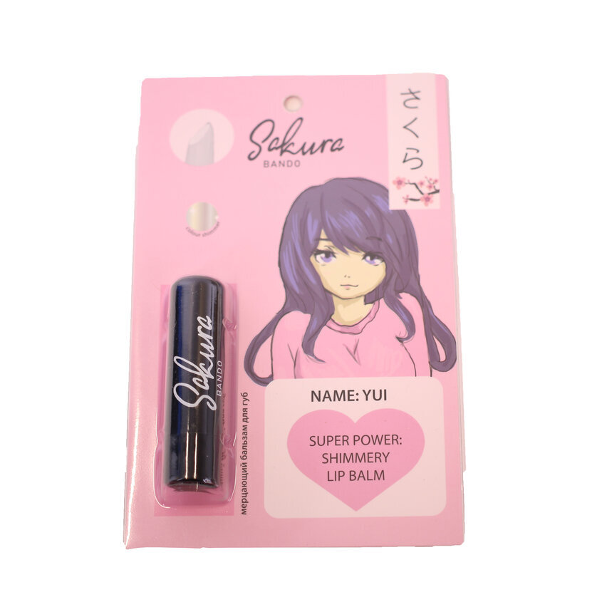 фото Sakura bando мерцающий бальзам для губ shimmery lip balm