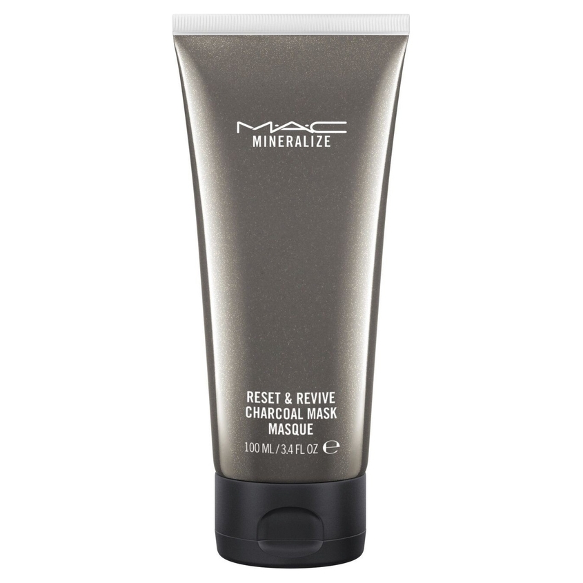 фото Маска для лица, обогащенная минералами mineralize reset & revive charcoal mask mac