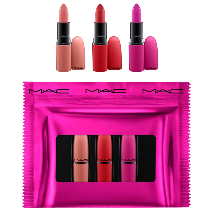 

MAC Набор для губ Shiny Pretty Things Lip Trio Kit