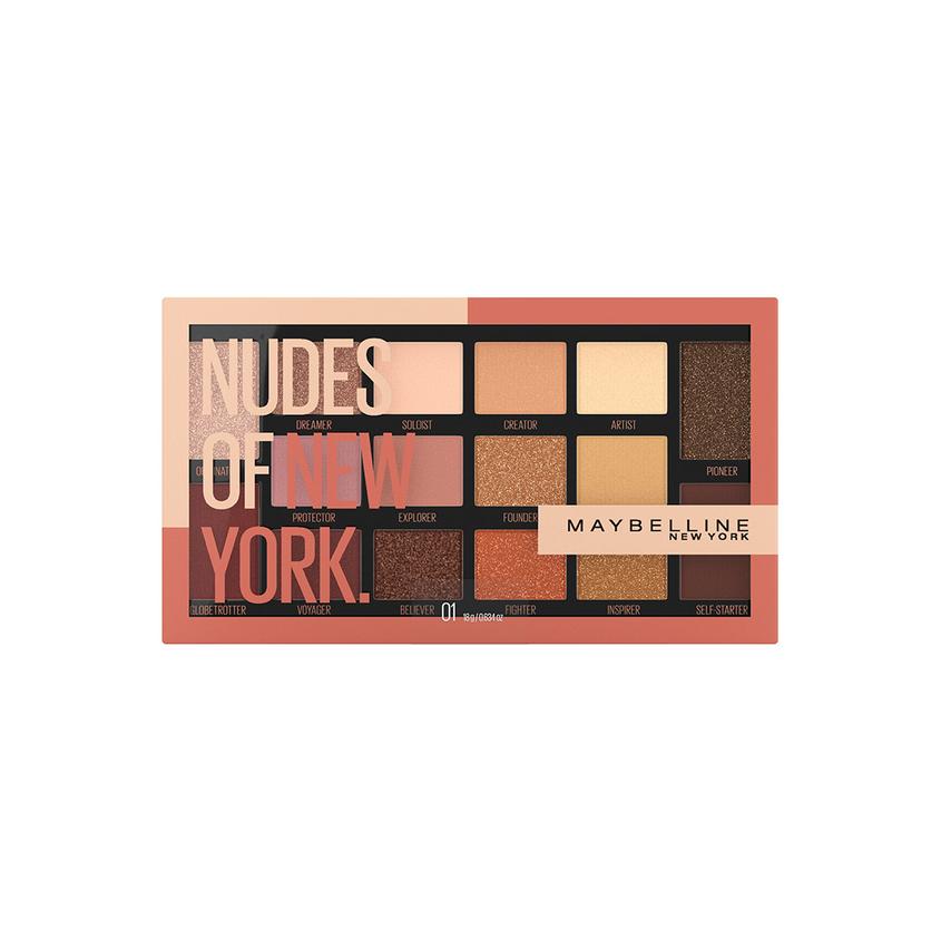 

MAYBELLINE NEW YORK Палетка теней для век "Nudes of New York"