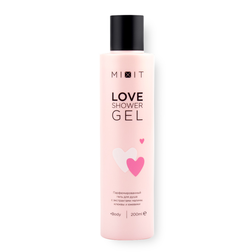 фото Гель для душа парфюмированный с лёгким ароматом лесных ягод love shower gel mixit