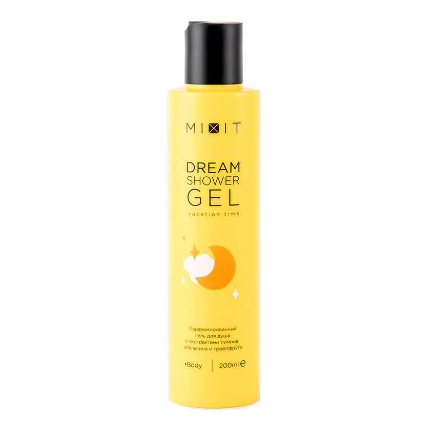 

MIXIT Гель для душа парфюмированный с взрывным ароматом цитрусовых DREAM Shower Gel