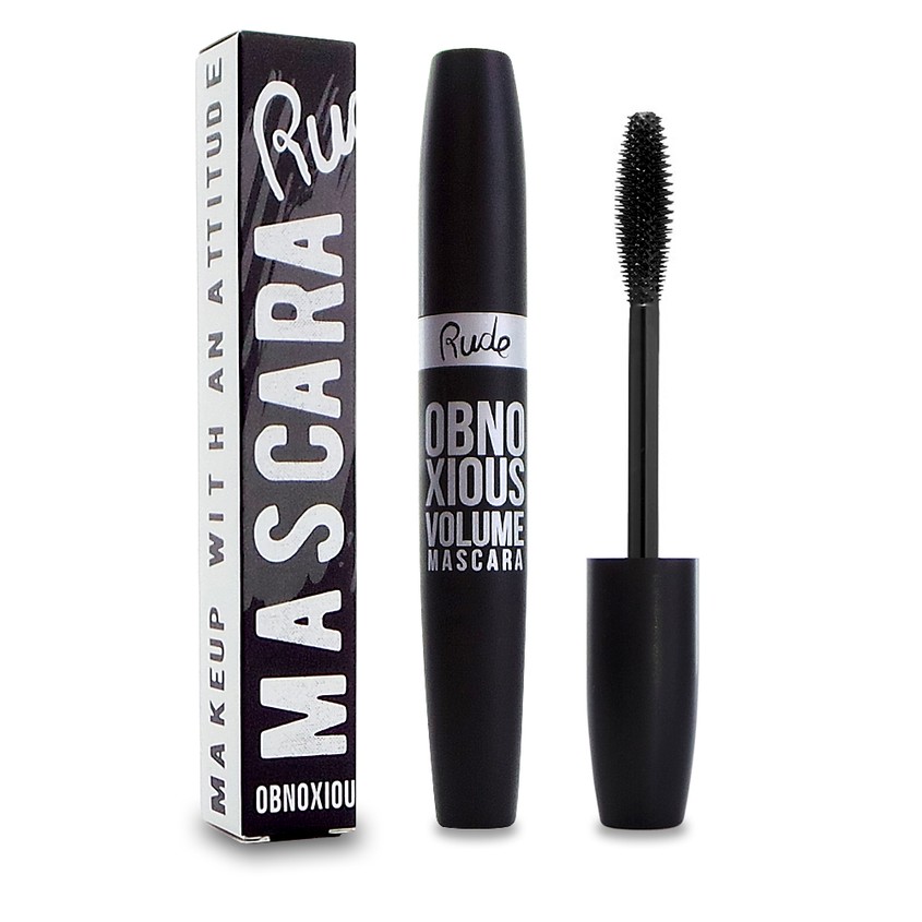 фото Rude тушь для ресниц obnoxious volume mascara