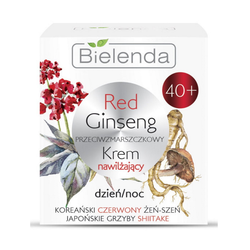 

BIELENDA крем для лица против морщин 40+ RED GINSENG