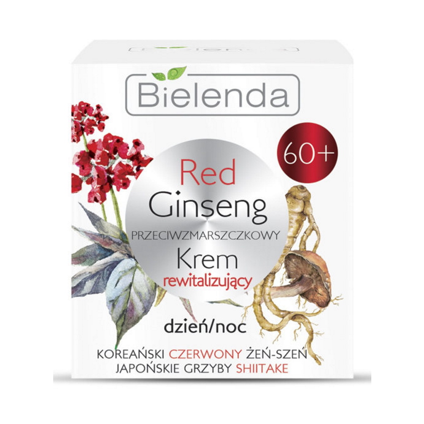 

BIELENDA крем для лица против морщин 60+ RED GINSENG