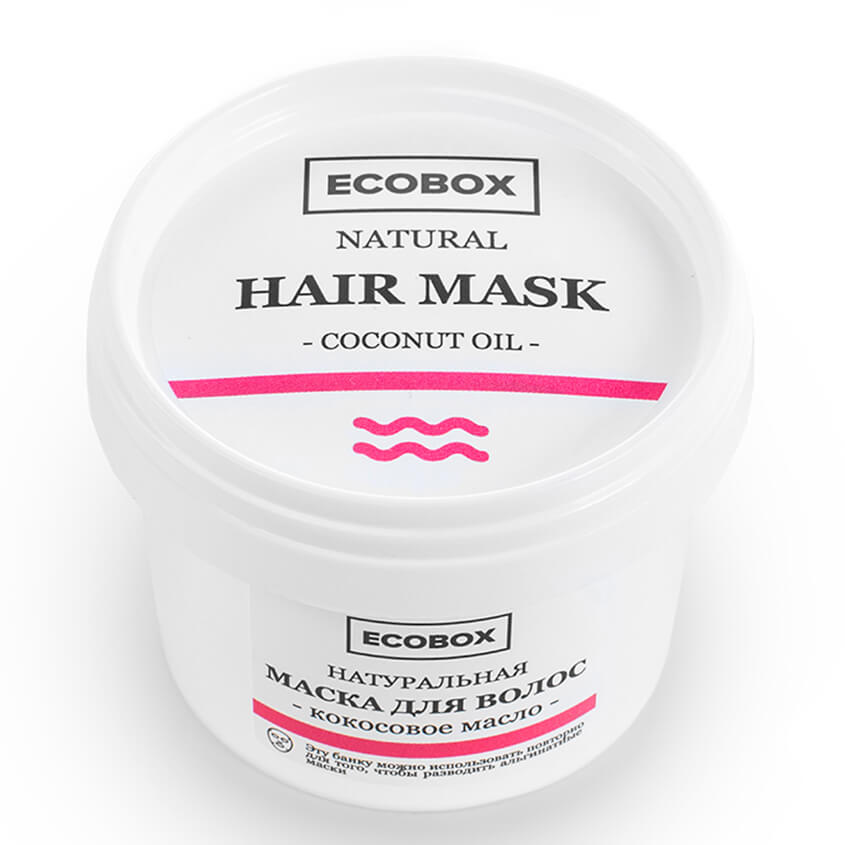фото Ecobox маска для волос hair mask