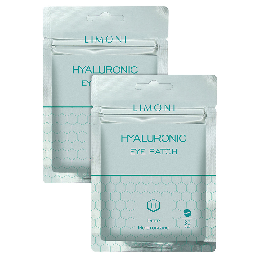 фото Limoni набор патчей для глаз hyaluronic