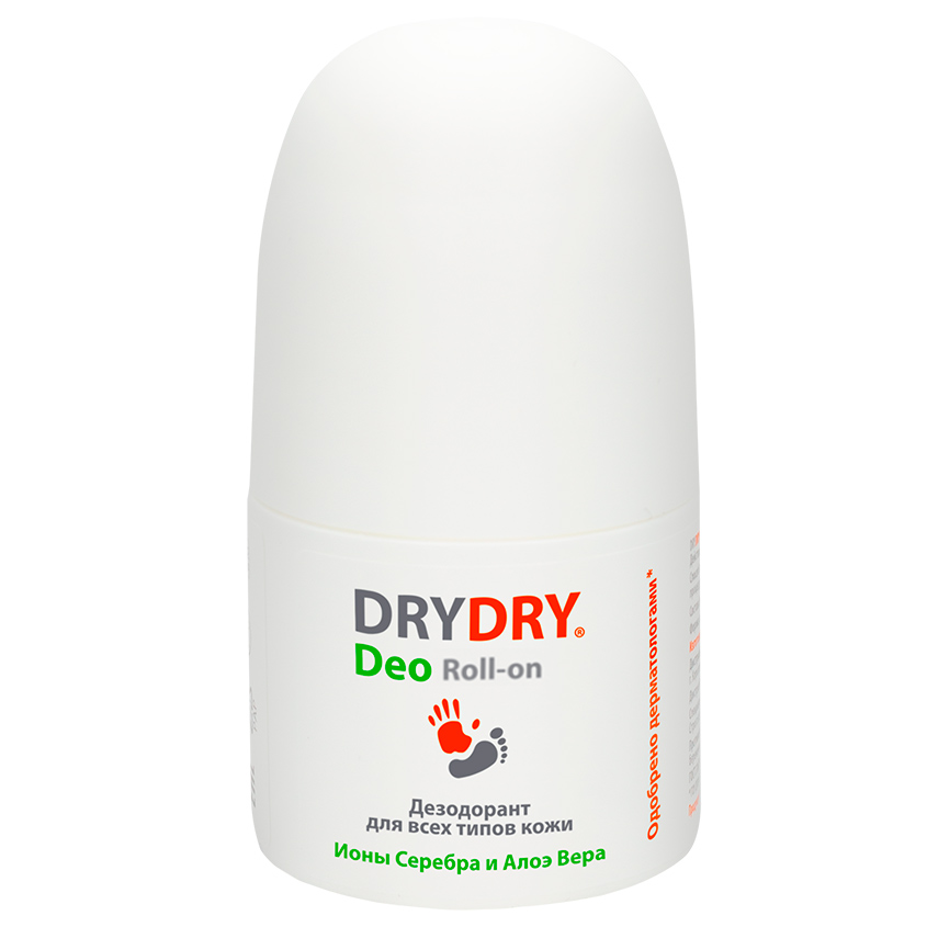 фото Drydry deo (драйдрай део) дезодорант для всех типов кожи с ионами серебра и алоэ вера