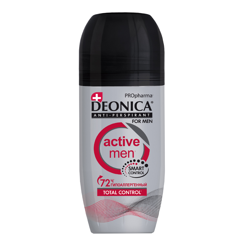 

DEONICA Антиперспирант "ACTIVE MEN" DEONICA PRO Pharma FOR MEN (ролик)