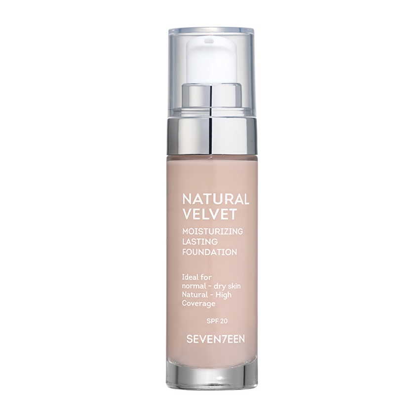 фото Seven7een тональный крем длительного действия natural velvet moisturizing lasting foundation