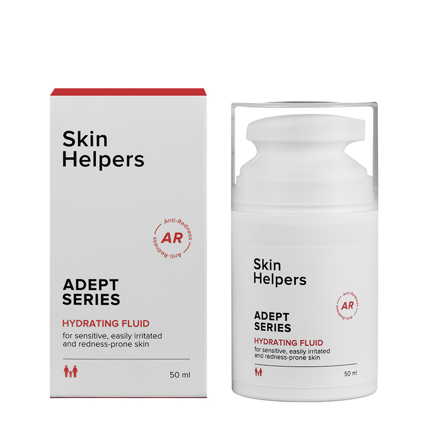 фото Skin helpers увлажняющий флюид skin helpers