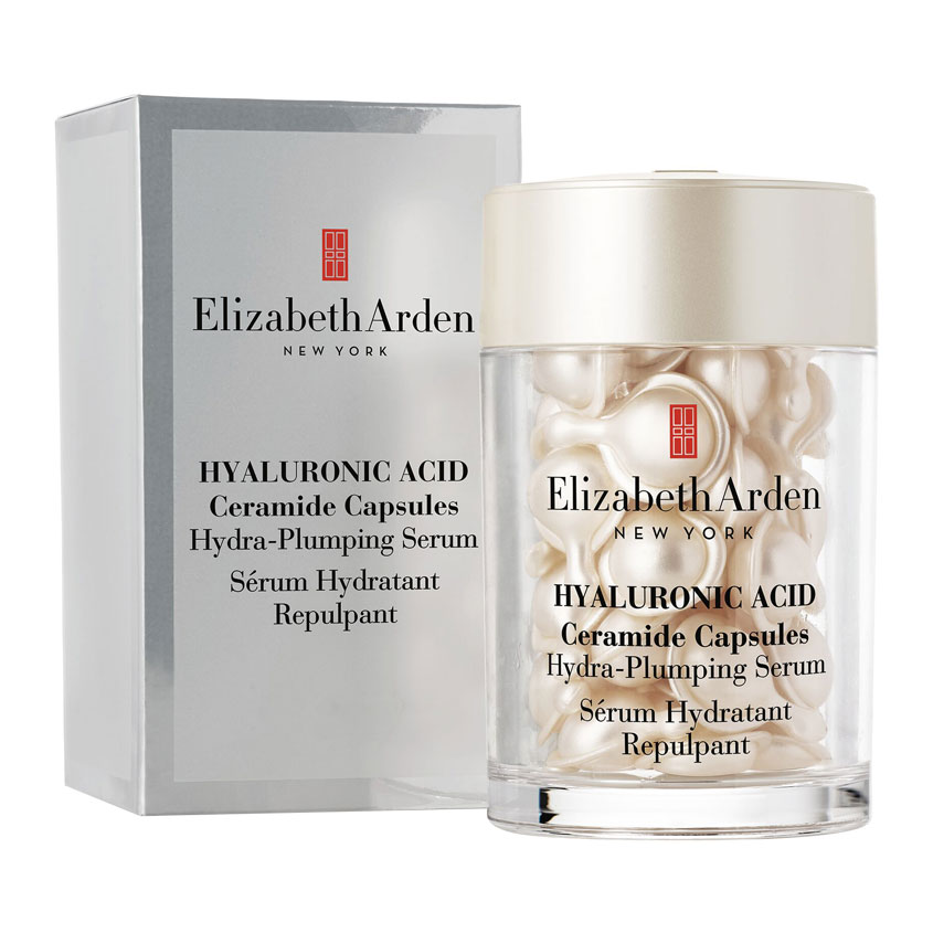 фото Elizabeth arden cыворотка для лица и шеи увлажняющая с церамидами и гиалуроновой кислотой ceramide capsules