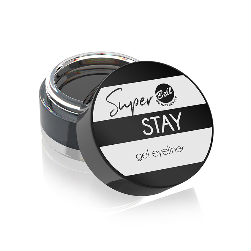 фото Bell подводка для глаз super stay gel eyeliner гелевая