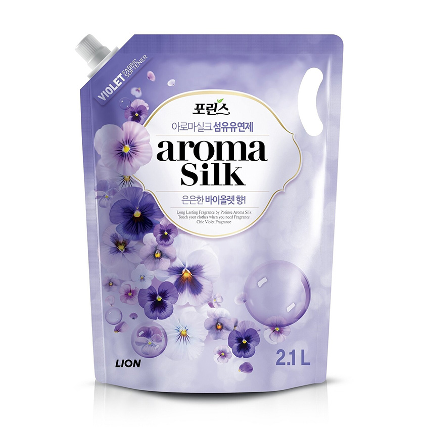 фото Lion кондиционер для белья aroma capsule с ароматом фиалки