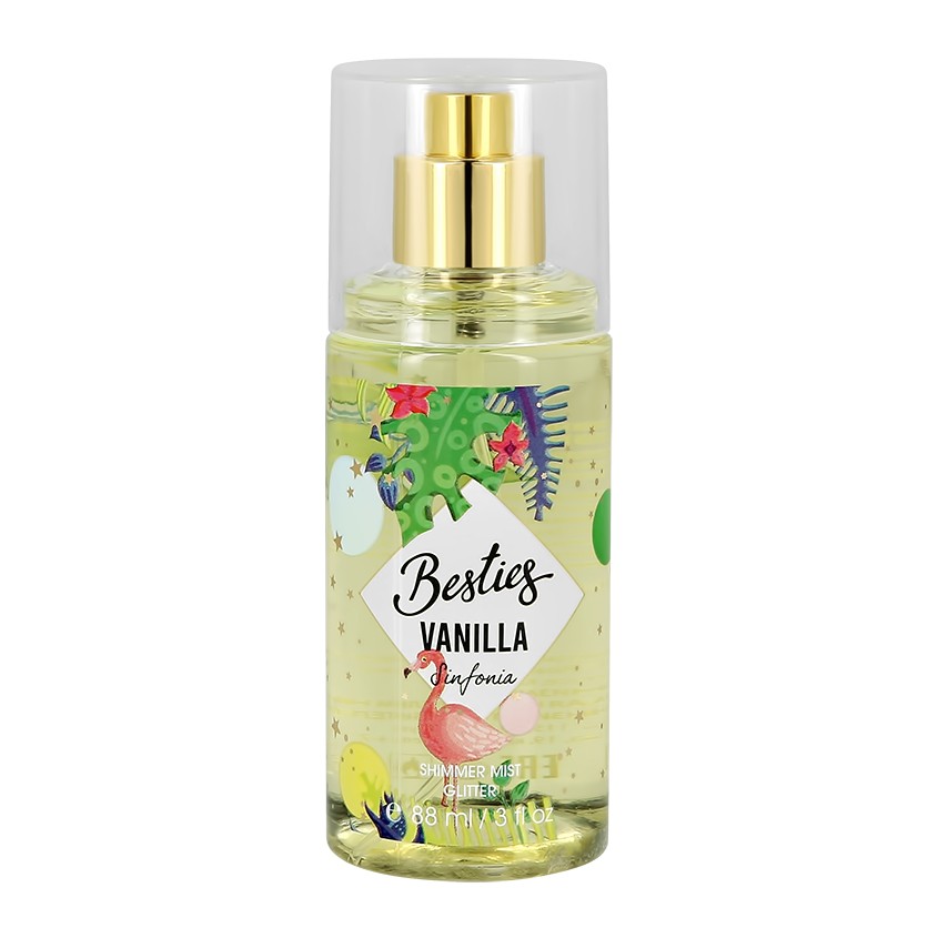 фото Парфюмированный мист для тела shimmer mist sinfonia vanilla besties