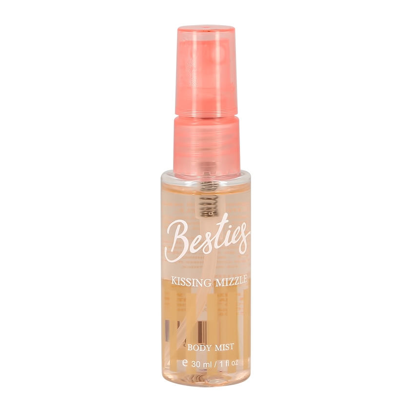 фото Besties парфюмированный мист для тела body mist kissing mizzle