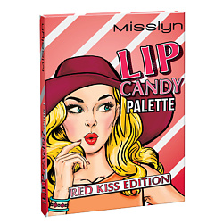 

MISSLYN Палетка для макияжа губ LIP CANDY № 1 red kiss edition