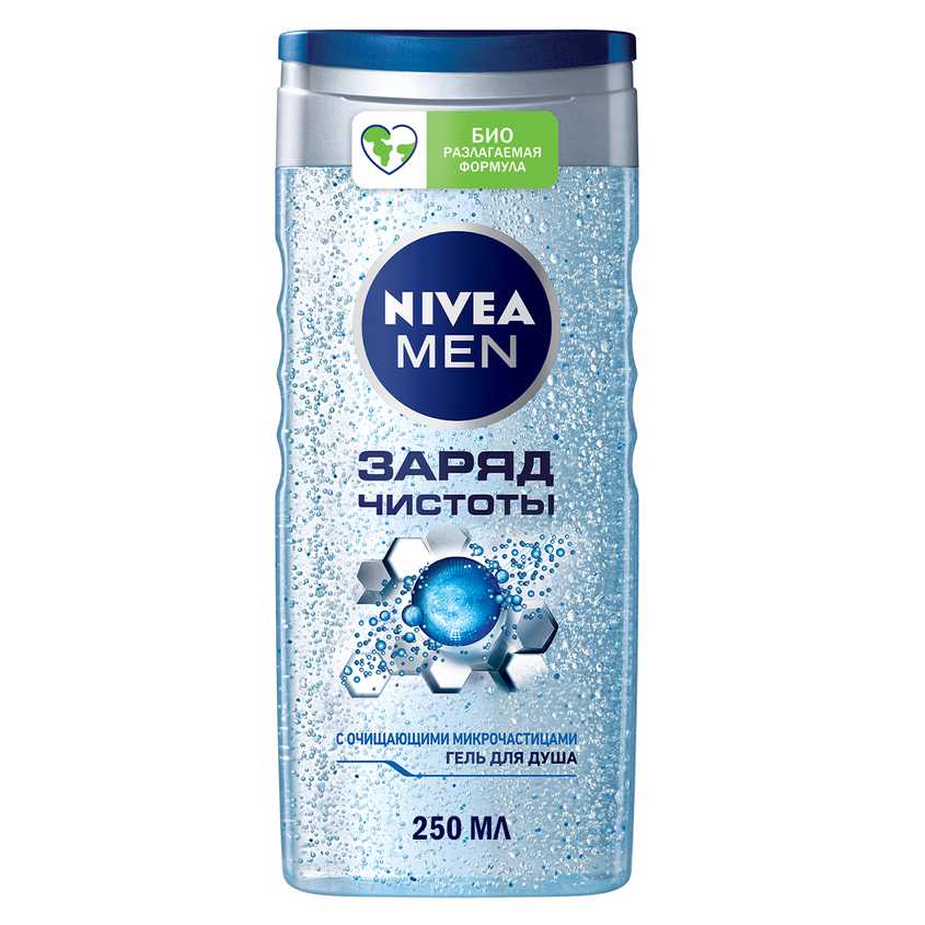 фото Nivea гель для душа заряд чистоты