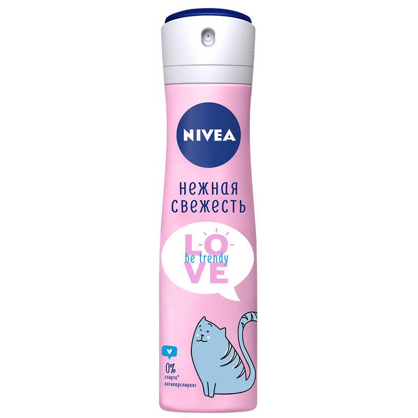 фото Nivea дезодорант-антиперспирант спрей love be trendy