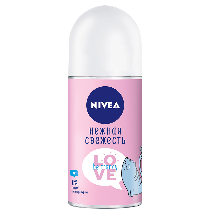 фото Nivea дезодорант-антиперспирант ролик love be trendy