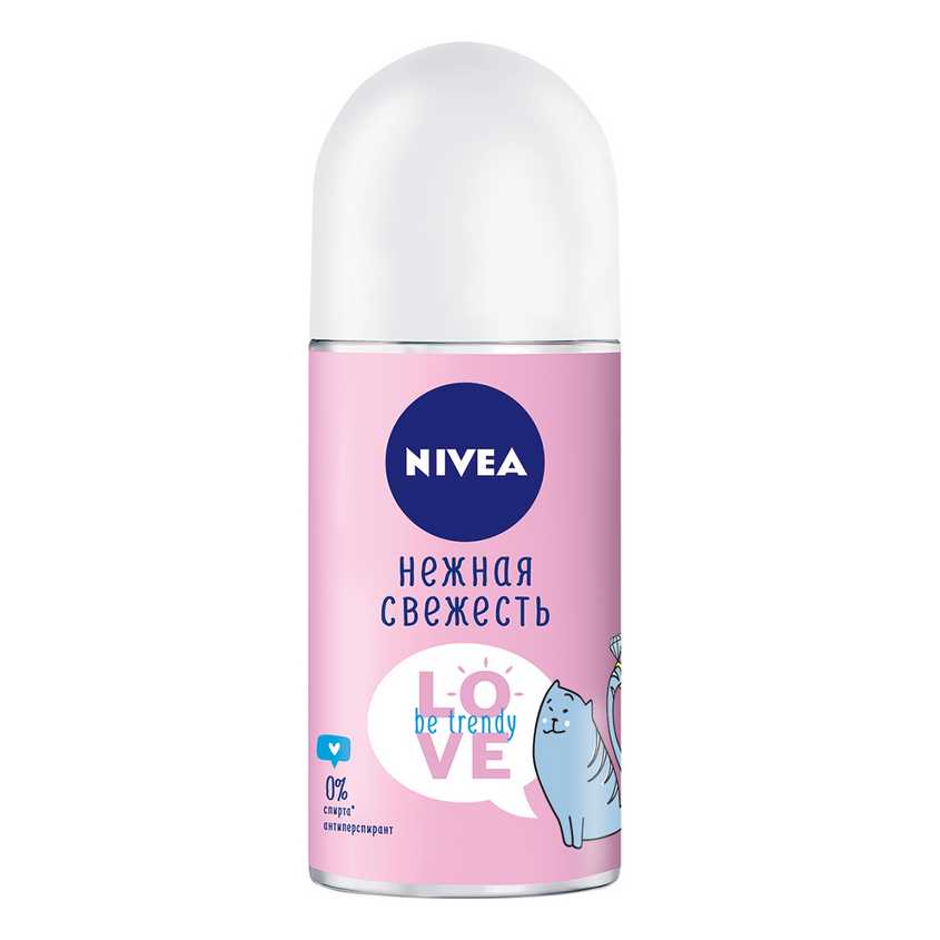 фото Nivea дезодорант-антиперспирант ролик love be trendy