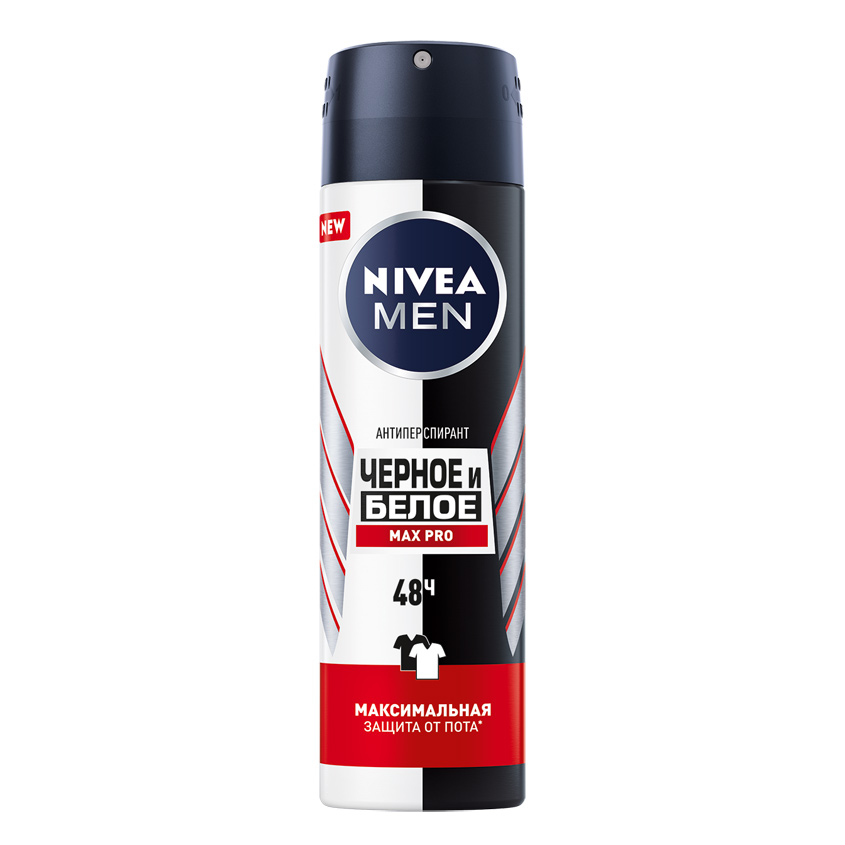 фото Nivea антиперспирант спрей «черное и белое. maxpro» для мужчин