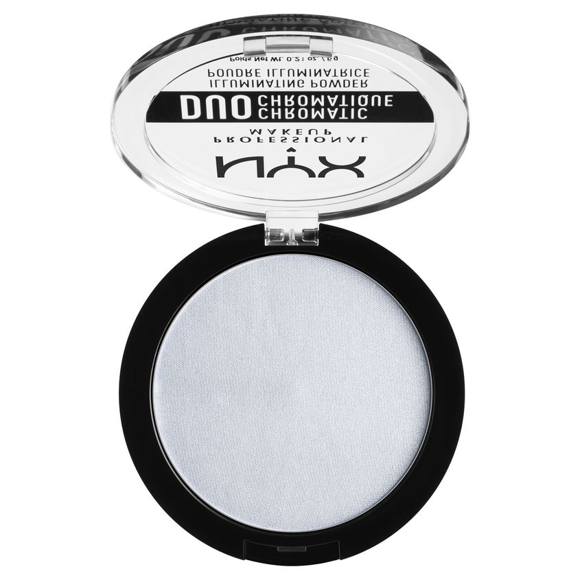 фото Nyx professional makeup сухой хайлайтер. duo chromatic illuminating powder