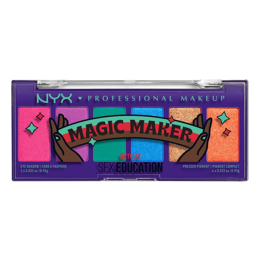 

NYX Professional Makeup Лимитированный Мини-палетка теней для век "MAGIC MAKER SHADOW PALETTE"