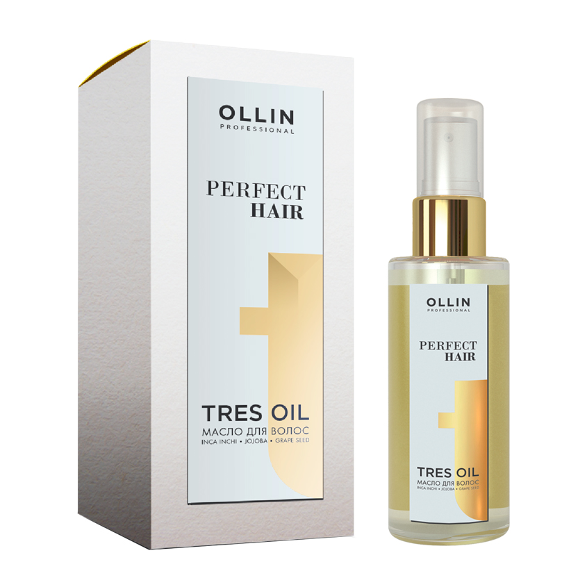 фото Ollin professional масло для волос tres oil ollin perfect hair