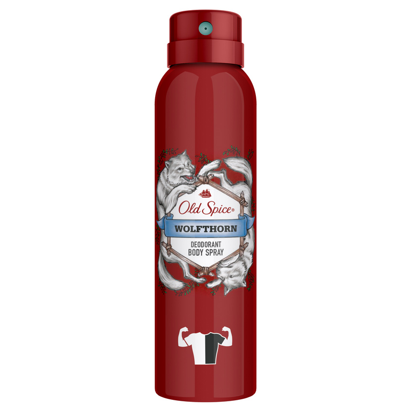 фото Аэрозольный дезодорант wolfthorn old spice