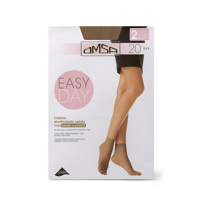 

OMSA Носки 20 ден CALZINO EASY DAY Caramello