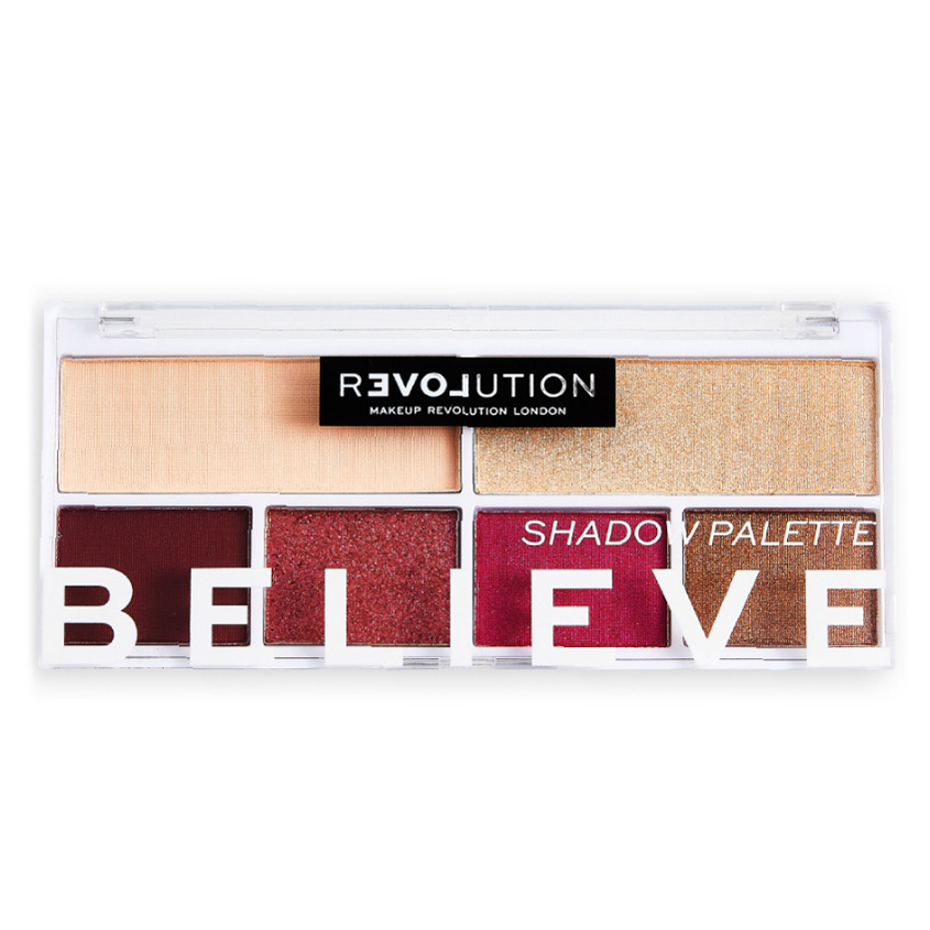 фото Relove revolution палетка теней для век colour play believe shadow palette