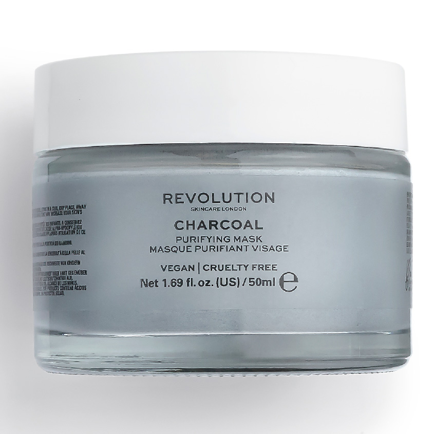 фото Revolution skincare маска для лица с активированным углем очищающая