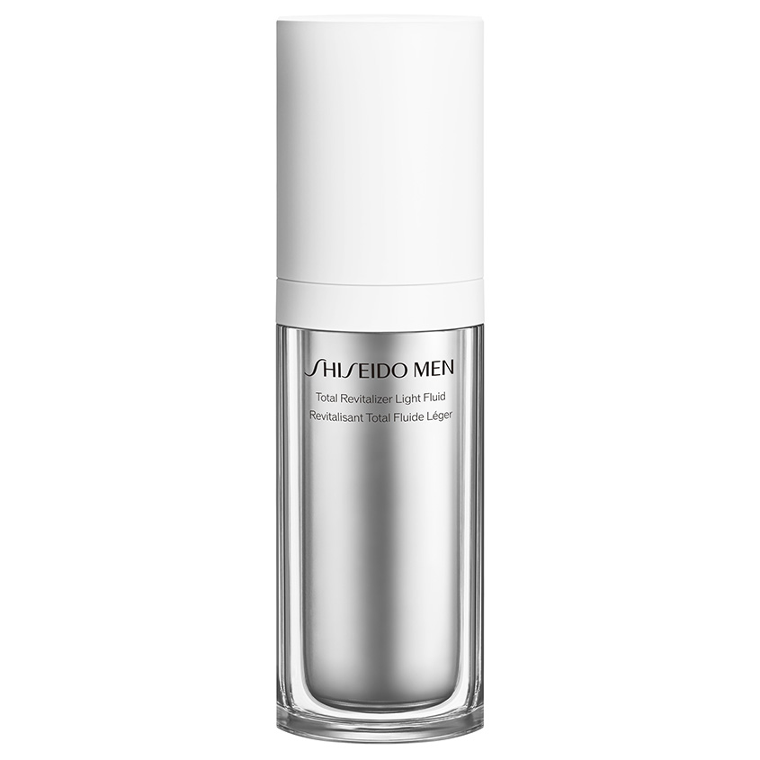 фото Shiseido комплексный омолаживающий флюид для лица men total revitalizer light fluid