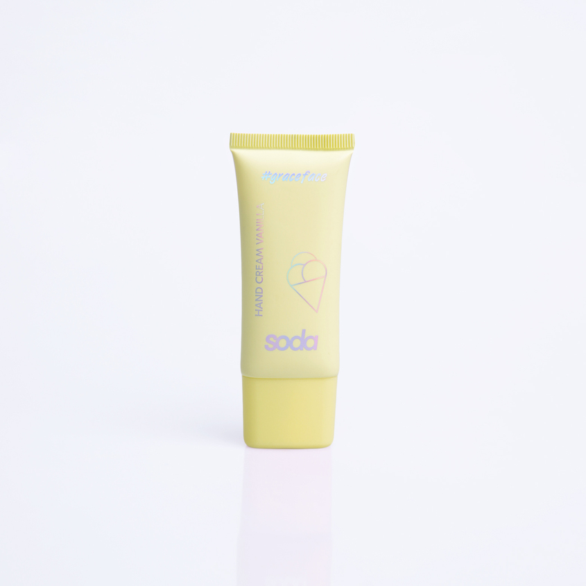 фото Soda питательный крем для рук hand cream vanilla #graceface