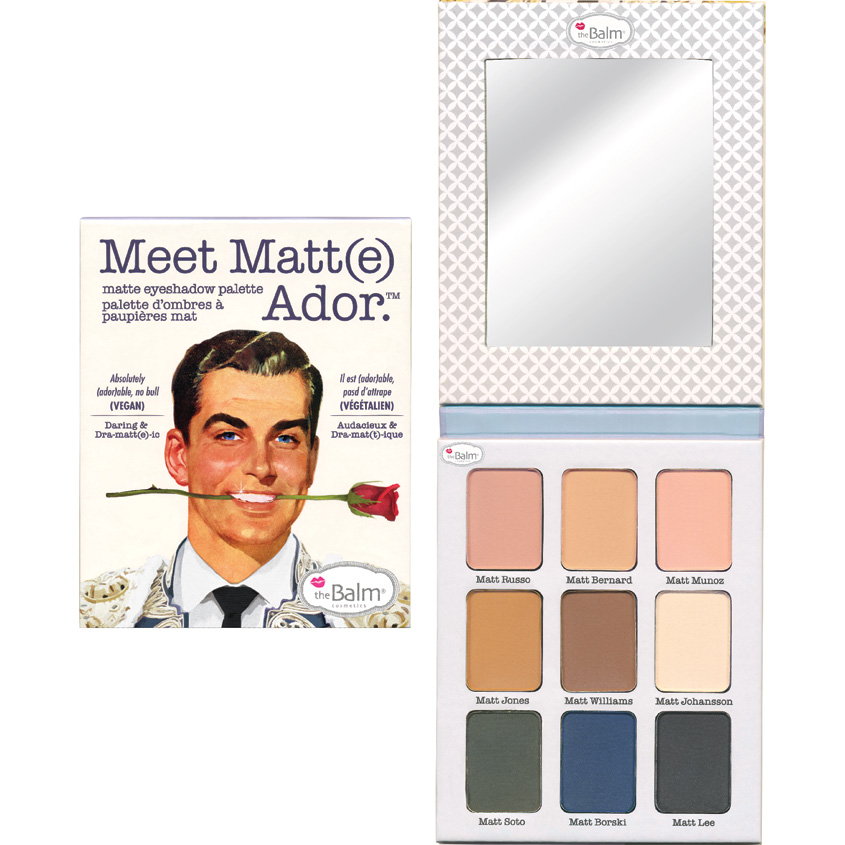 

THE BALM Палетка теней Meet Matt(e) Ador