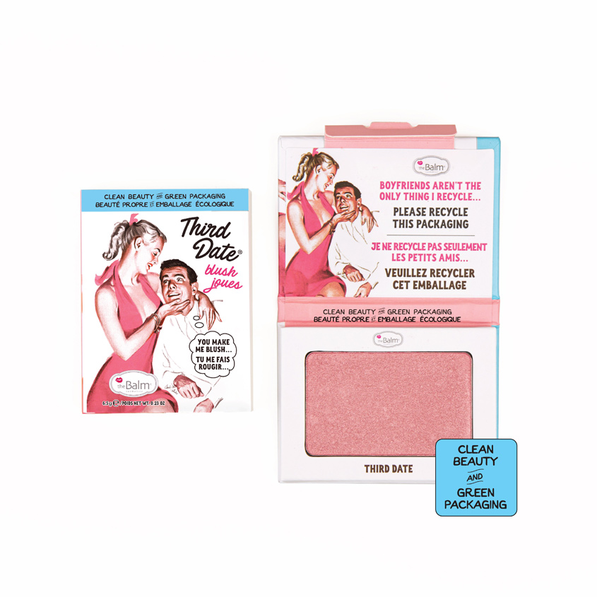 фото Thebalm румяна third date