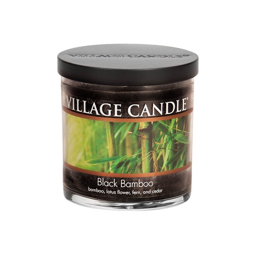 фото Village candle ароматическая свеча "black bamboo", стакан, маленькая