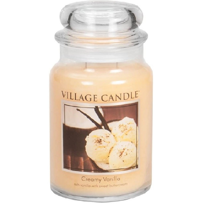 фото Village candle ароматическая свеча "creamy vanilla", большая