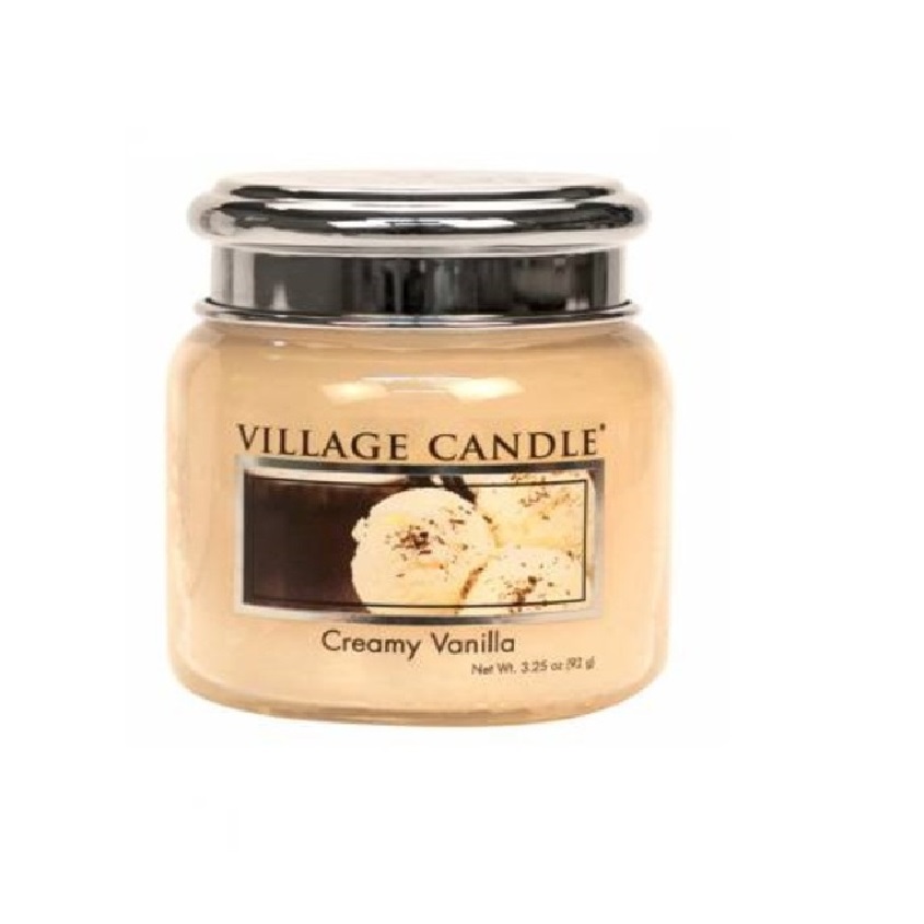 фото Village candle ароматическая свеча "creamy vanilla", маленькая