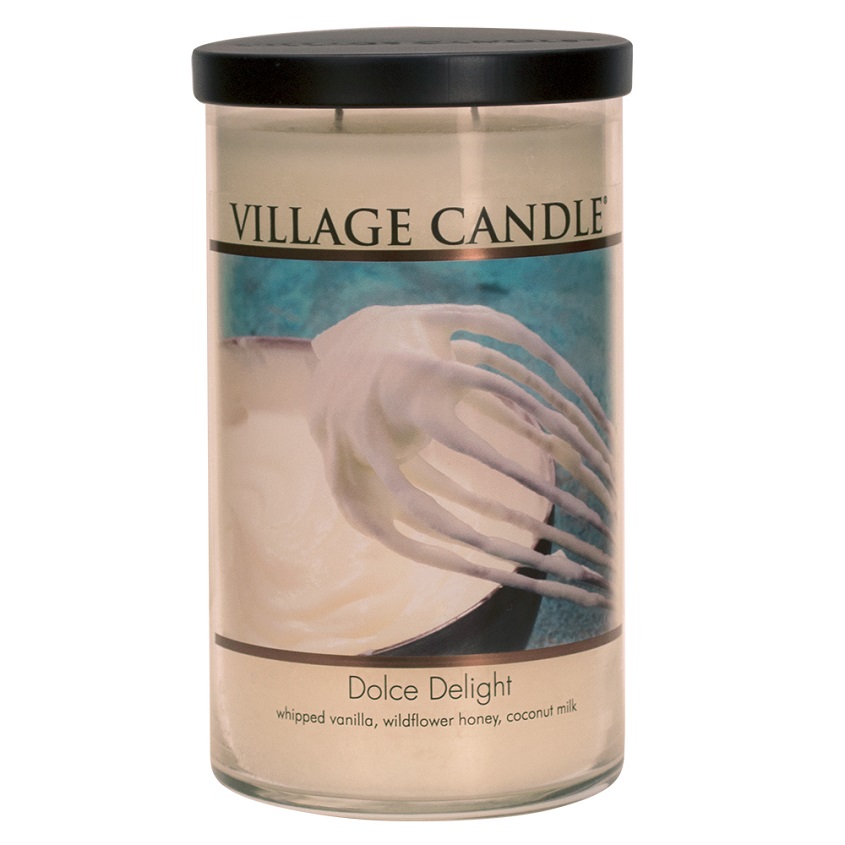 фото Village candle ароматическая свеча "dolce delight", стакан, большая