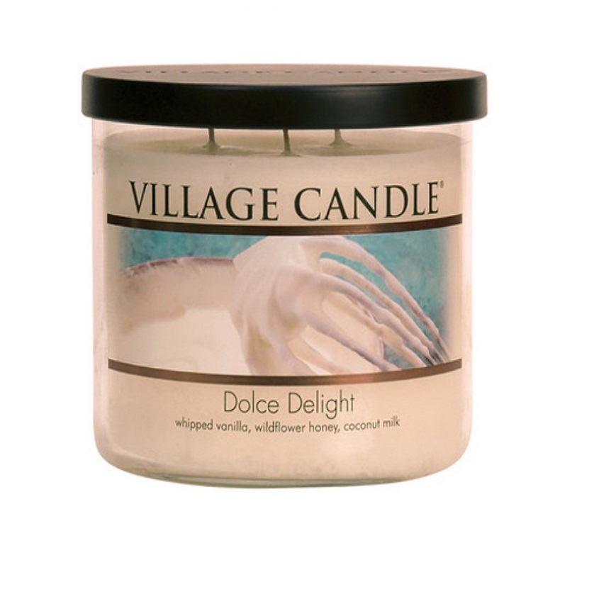 фото Village candle ароматическая свеча "dolce delight", стакан, маленькая