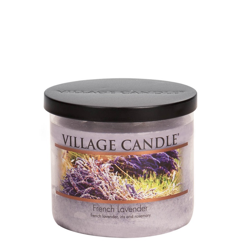фото Village candle ароматическая свеча "french lavender", чаша, средняя