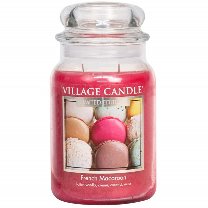 фото Village candle ароматическая свеча "french macaron", большая